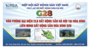 RA MẮT LIÊN MINH BĐS HOÀ BÌNH – G28 THUỘC CLB BẤT ĐỘNG SẢN HÀ NỘI